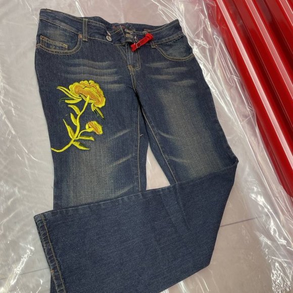 New People4Peace New Low Rise Boot Cut Size 31 - Picture 5 of 13